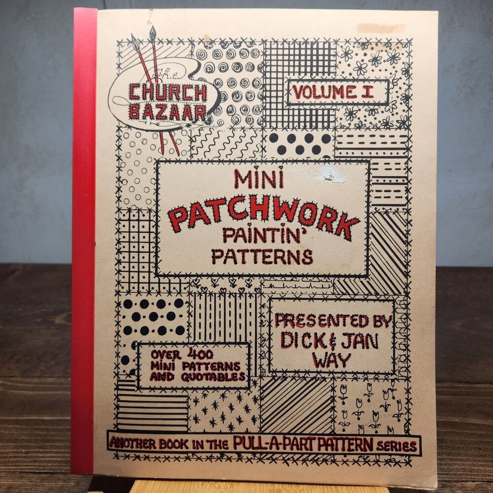 Church Bazaar Mini Patchwork Paintin' Painting Patterns 1976 Volume 1  READ